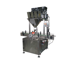 Automatic plastic can filling machine