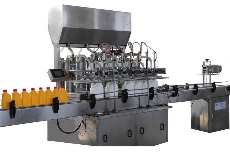 Brake oil filling machine